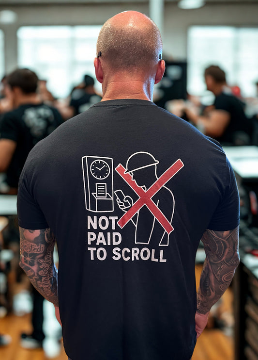 If you’re on the clock, you shouldn’t be on your phone...