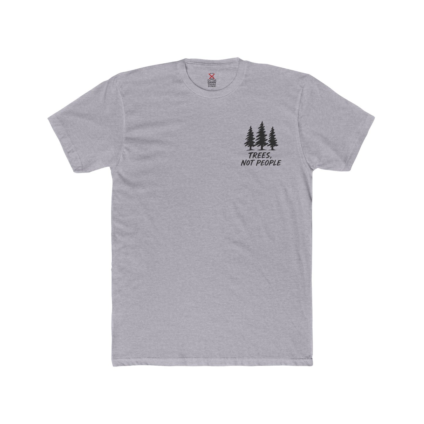 Trees Not People Shirt - Off-Road Jeep Trail Tee - Nature Lover Gift - Introvert Camping Shirt - Outdoorsy Adventure T-Shirt