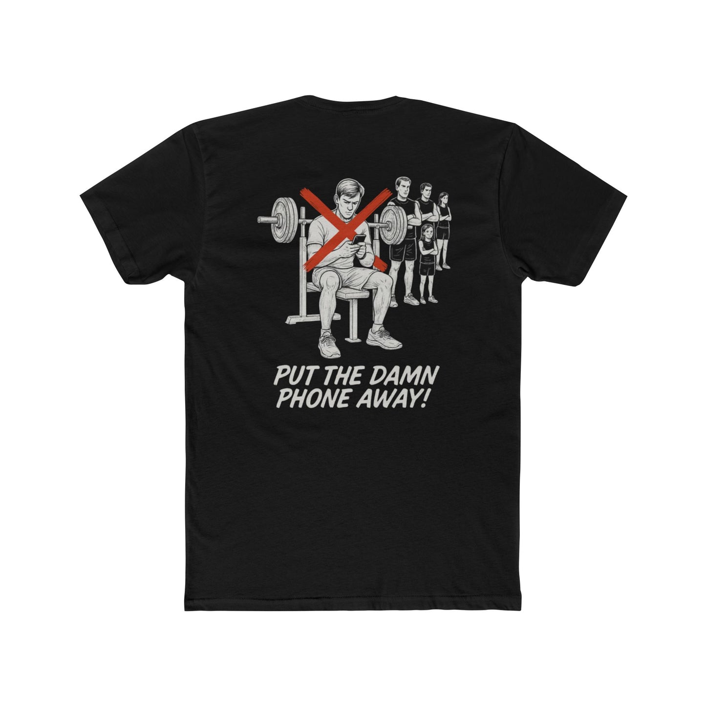 This shirt is for the real MVPs—the ones who actually came to lift, not scroll...