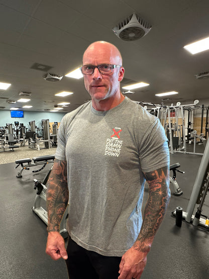 This shirt is for the real MVPs—the ones who actually came to lift, not scroll...