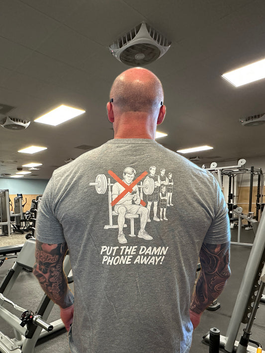This shirt is for the real MVPs—the ones who actually came to lift, not scroll...