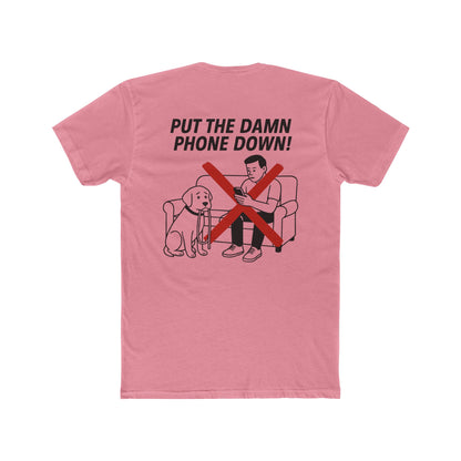 This shirt calls out the modern tragedy of ignored dogs and wasted belly rubs...