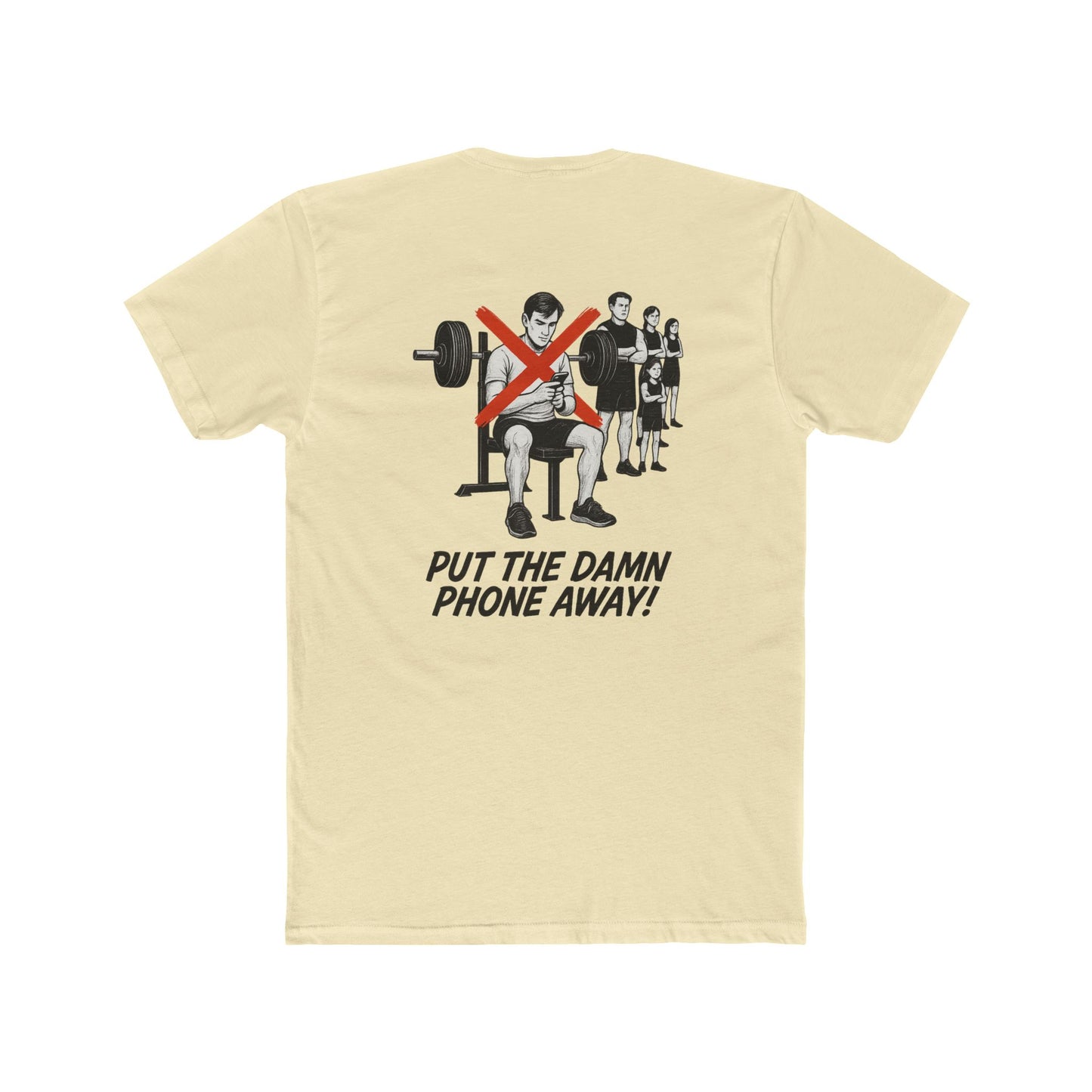 This shirt is for the real MVPs—the ones who actually came to lift, not scroll...