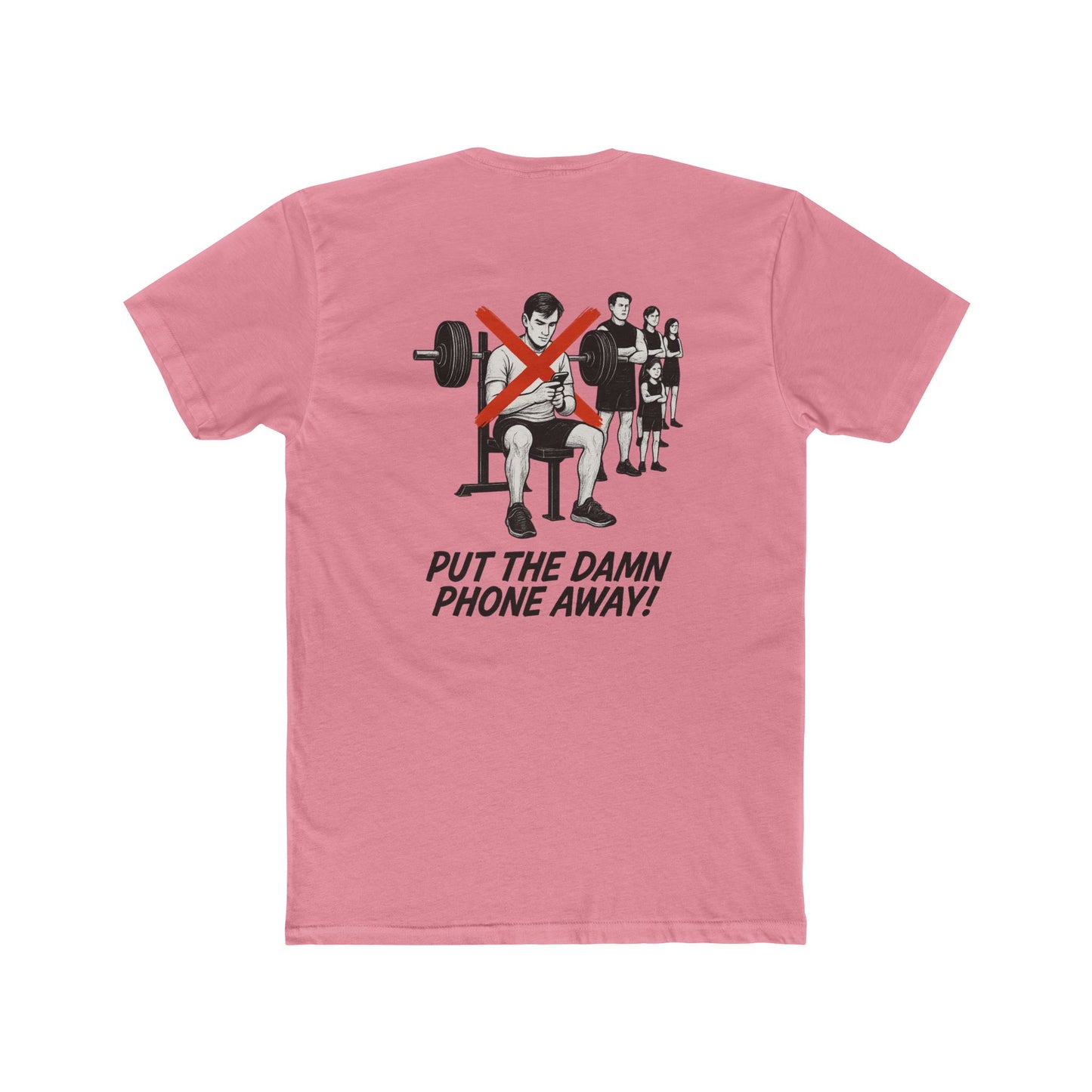 This shirt is for the real MVPs—the ones who actually came to lift, not scroll...