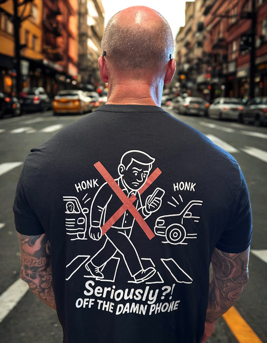 Look both ways… then look up from your damn phone!