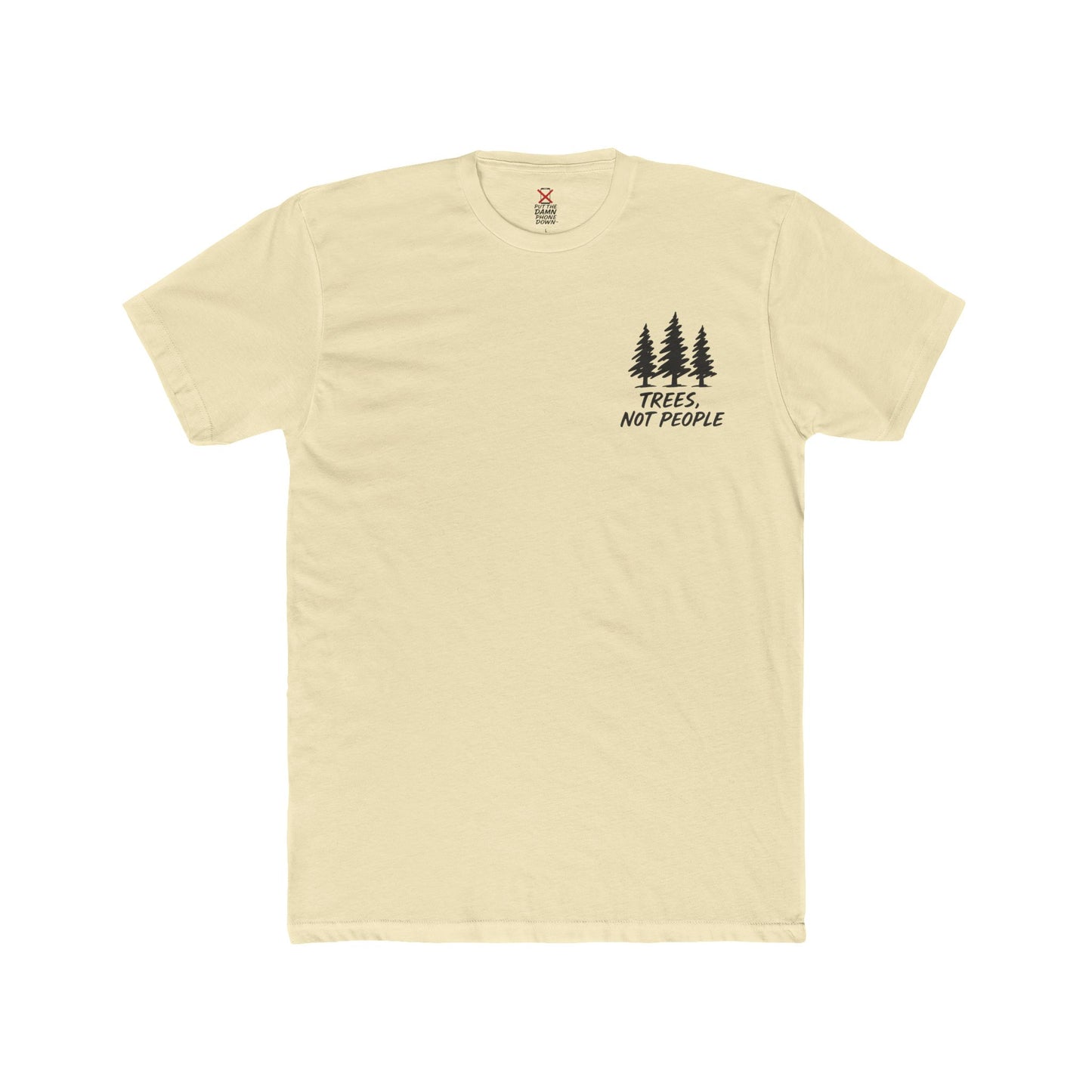 Trees Not People Shirt - Off-Road Jeep Trail Tee - Nature Lover Gift - Introvert Camping Shirt - Outdoorsy Adventure T-Shirt