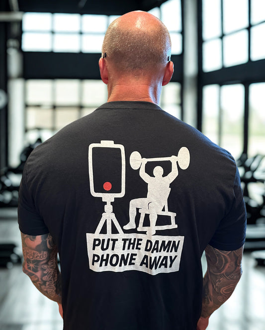 This shirt calls out the fitness influencers-in-training and makes room for the real ones...
